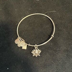 Alex and Ani lotus bracelet